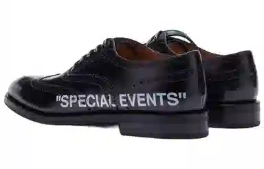 OFF-WHITE Church's Burwood Black