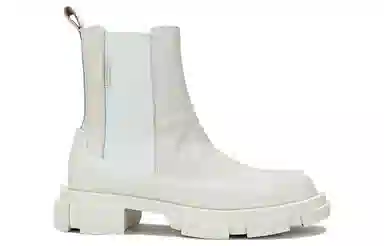 Both Gao Chelsea Boots White