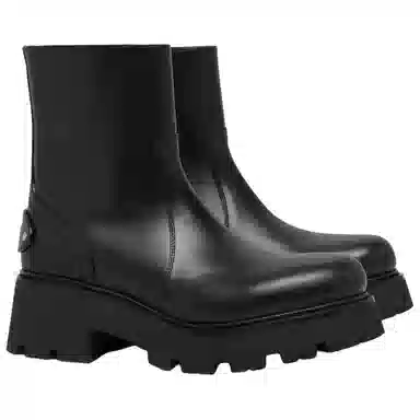 Celine Triomphe Ankle Boots Black