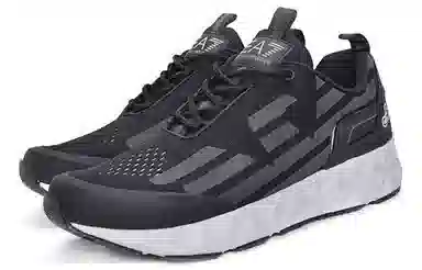 Emporio Armani Logo Sneakers Black