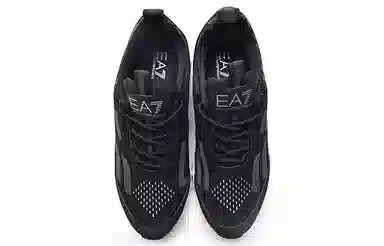 Emporio Armani Logo Sneakers Black
