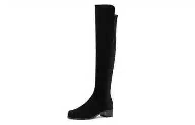 Stuart Weitzman SW Over-the-Knee Leather Suede Boots