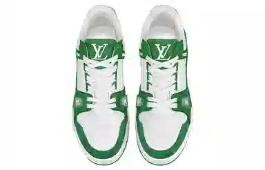 Louis Vuitton Trainer Low Green White