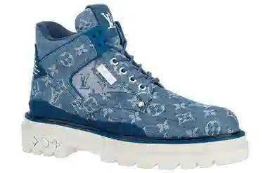 Louis Vuitton Ankle Boots Blue