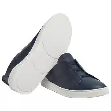 Zegna Triple Stitch Blue