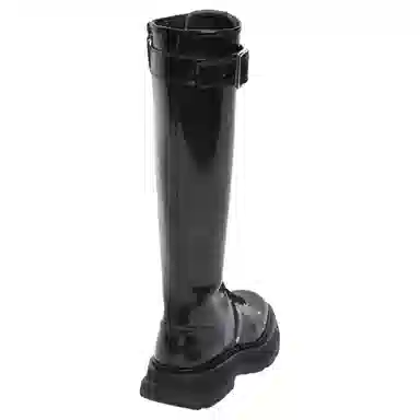 Alexander McQueen Tread High Boots Black