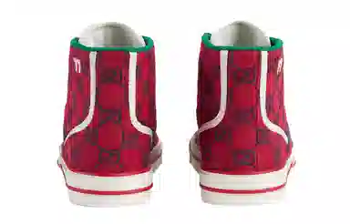 Gucci Tennis 1977 High Top Red