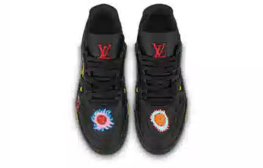 Yayoi Kusama x Louis Vuitton Trainer Black