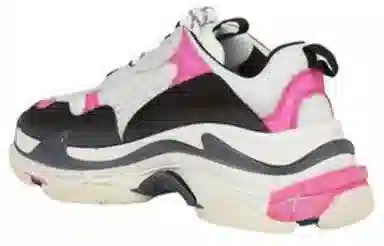 Balenciaga Triple S Black White Pink