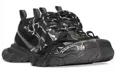 Balenciaga 3XL Black White