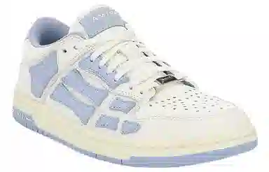 AMIRI Skel-Top Low Blue White