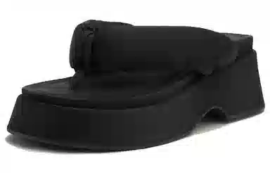 GANNI Flip Flops Black