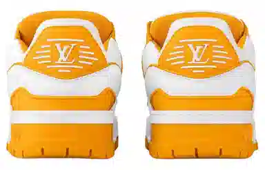 Louis Vuitton Trainer Maxi White Yellow