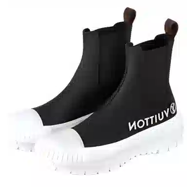 Louis Vuitton Squad High-Top Black White
