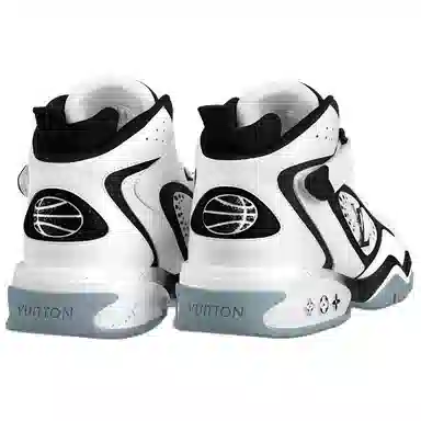 LOUIS VUITTON Trainer 2 White Black Floral