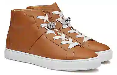 Hermes Daydream High-Top Brown