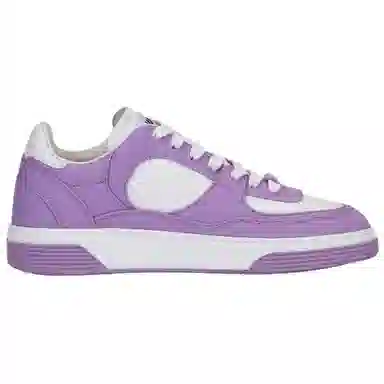 CHANEL Low Top Sneakers Light Purple