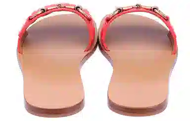 Gucci Leather Horsebit Loafers Red