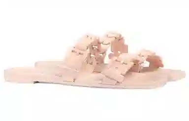 GUCCI Rubber Sandals Light Pink