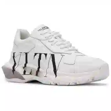Valentino Rockstud VLTN Low Top Sneakers White