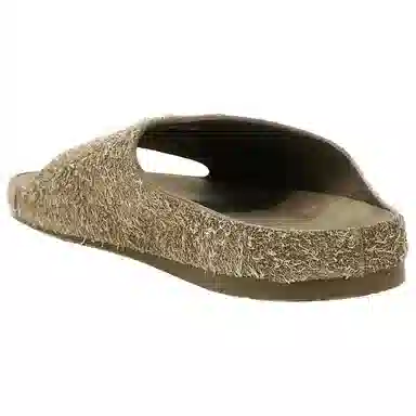 LOEWE Brown Slide Sandals