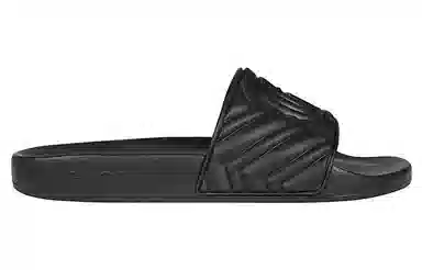 Gucci Rubber Platform Slide Black