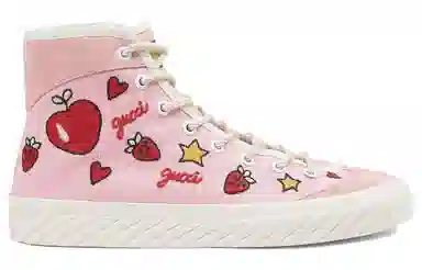 Gucci Valentine's High-Top Sneakers