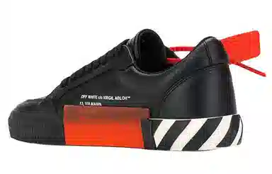 OFF-WHITE Vulcanized Low Black