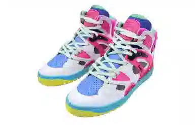 Gucci Basket High Top Red White