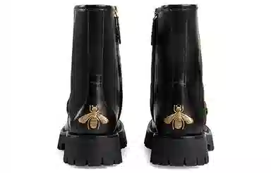Gucci Horsebit Ankle Boots Black