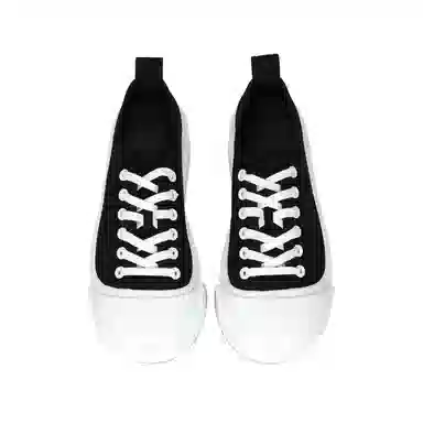 Bottega Veneta Low Top Sneakers Black White