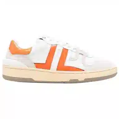 Lanvin Fashion Sneakers White Orange