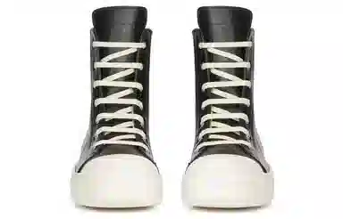 Rick Owens Luxor High-Top Sneakers Black