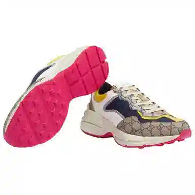 Gucci Rhyton White Pink