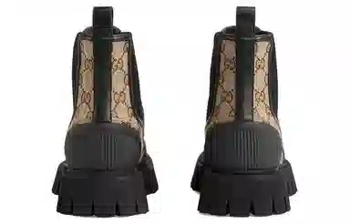 Gucci Chelsea Boots Beige