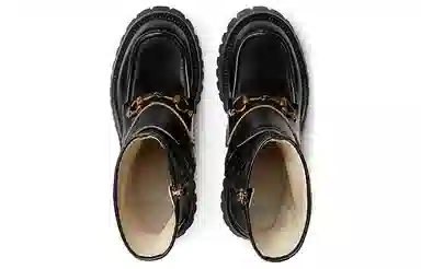 Gucci Horsebit Ankle Boots Black