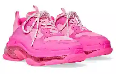 Balenciaga Triple S Fluorescent Pink