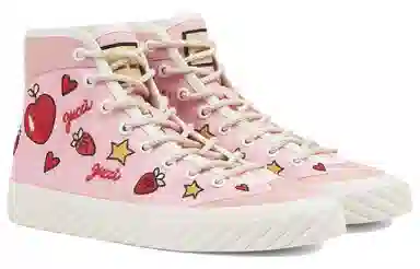 Gucci Valentine's High-Top Sneakers