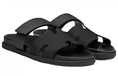 Hermes Chypre Sandal Black