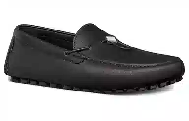 Dior CD Leather Loafers Black