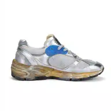 Golden Goose Dad-Star Silver Brown