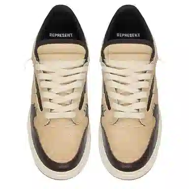 Represent Low Top Fashion Sneakers Brown