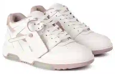 OFF-WHITE Out Of Office White Pink