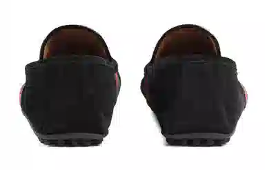 Gucci Suede Fashion Sneakers Black