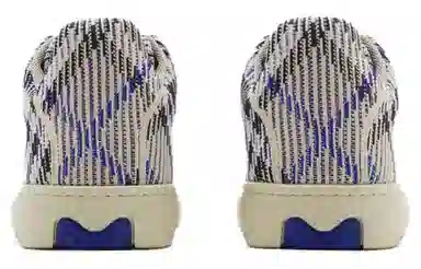Burberry Low Top Sneakers Grey Blue