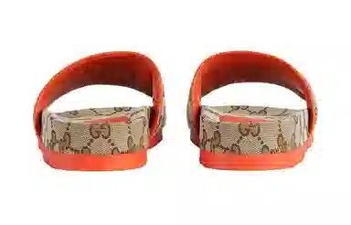 The North Face x Gucci Classic GG Canvas Slides