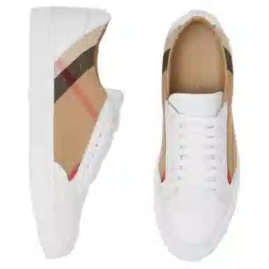 Burberry House Sneakers White