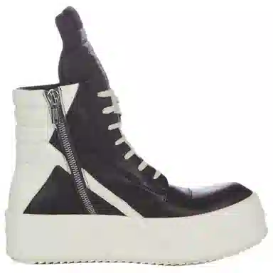 Rick Owens High Top Sneakers Black