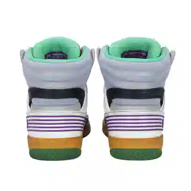 Gucci Basket High Top Black White Yellow