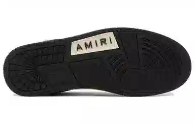 AMIRI Skel-Top Low Black White 2021